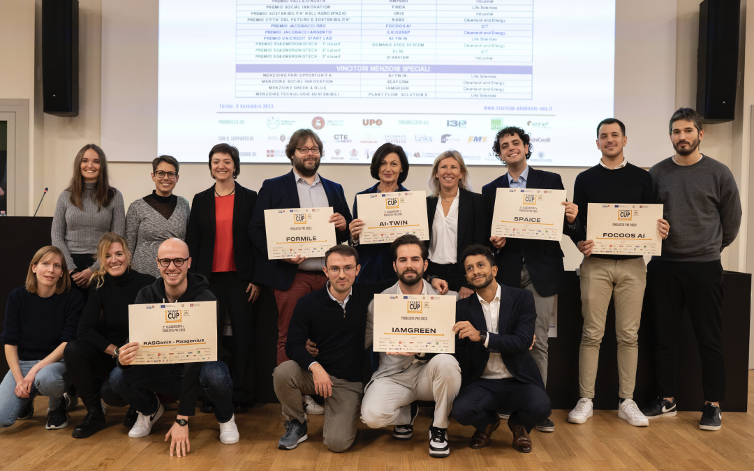Start Cup Piemonte Valle d’Aosta 2023 premia AI-TWIN