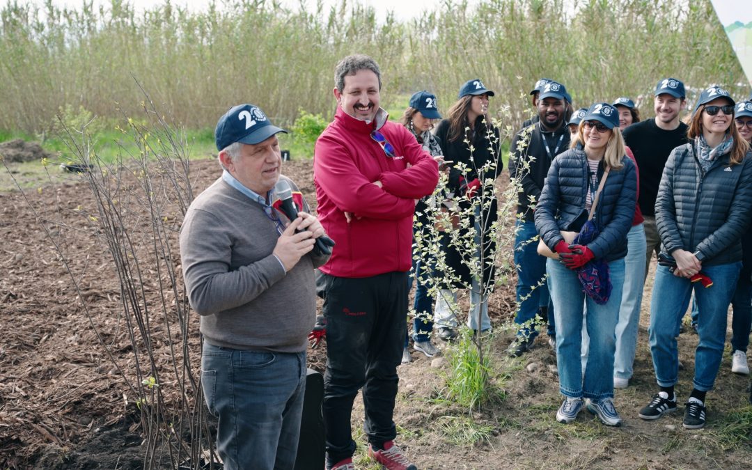 Rete Clima e Fondazione Lavazza insieme con 500 nuovi alberi per rigenerare Parco Stura Sud a Torino e tutelare la biodiversità locale