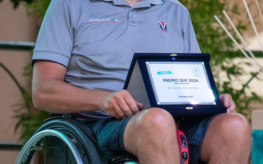 Premio SEIF: assegnato al navigatore Marco Rossato  per i suoi progetti a favore del mare e della Vela Inclusiva