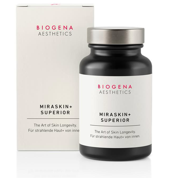 BIOGENA lancia MiraSkin+ Superior, il nuovo integratore antiage che lavora sulla luminosità della pelle dall’interno